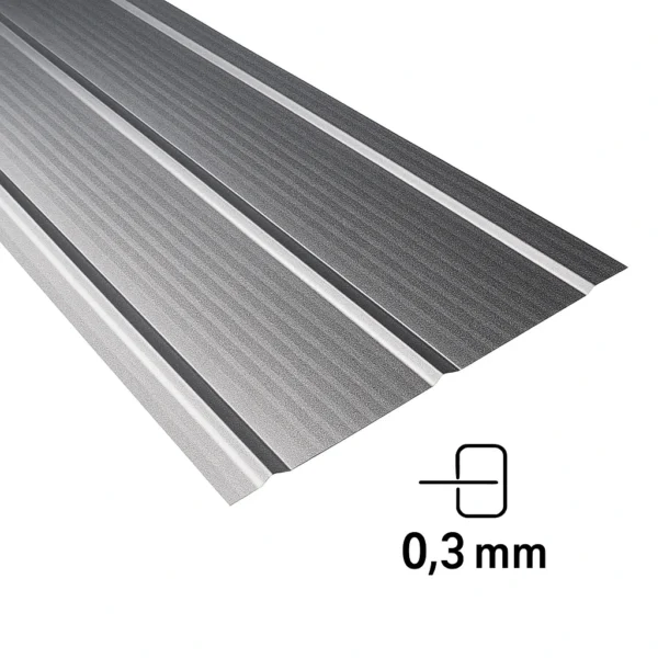 zinc en v 0,30x3,00 - Imagen 2