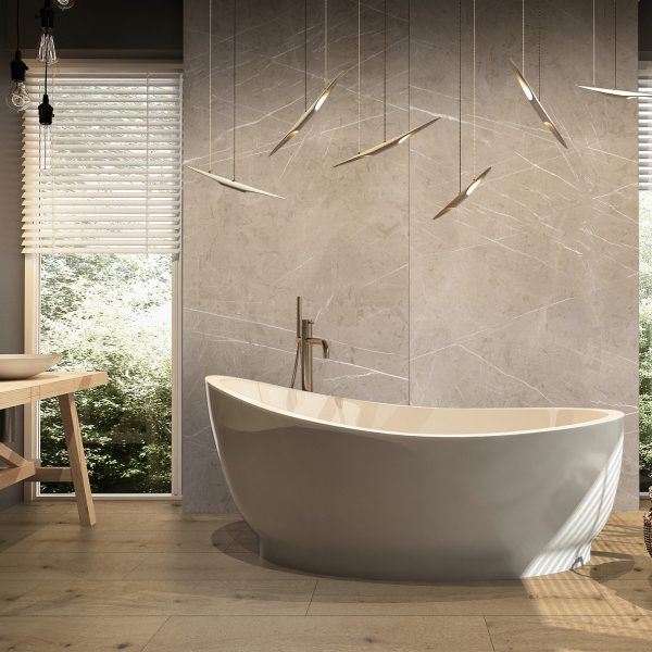 rocko k024 beige pietra marble 4mmx2,80x1,23 - Imagen 5