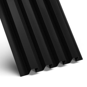 Panel cuadraforma negro 0.4x368x3