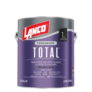 esmalte sintetico negro 1/4gl  total (lanco)
