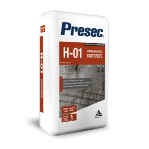 concreto preparado h20 h-02 25 kg presec