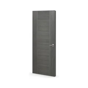 puerta terminada amparo silver 75 x 200 masonite