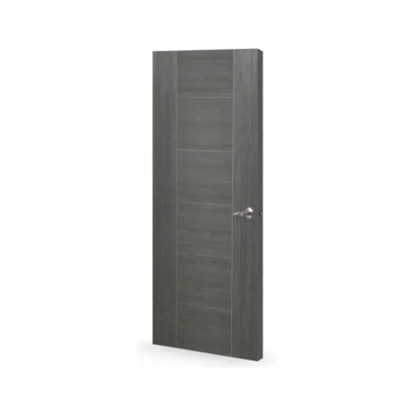 puerta terminada amparo silver 75 x 200 masonite
