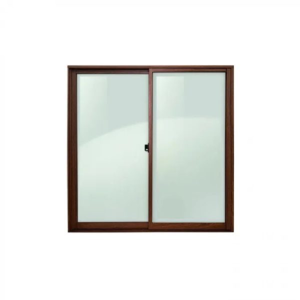 Ventana aluminio madera 100 x 100