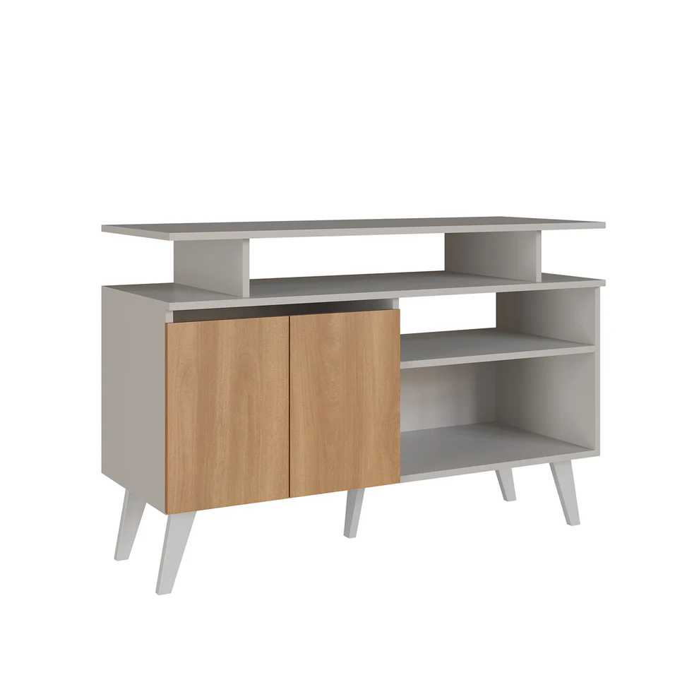 Rack Tv Tokio Blanco 112 cm - Imagen 2