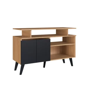 Rack Tv Tokio Negro 112 cm