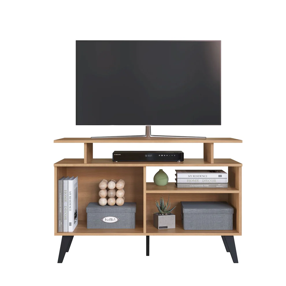 Rack Tv Tokio Negro 112 cm - Imagen 4