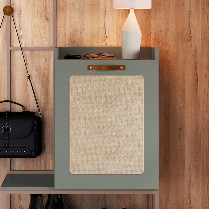 Aparador Grace Gris 68x36.5x185 cm - Imagen 4