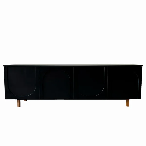 Rack Arcos 180 Cm Negro