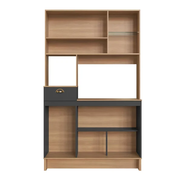 Kit Cocina 112 Cm Grafito 5 Puertas 1 Cajon - Imagen 3