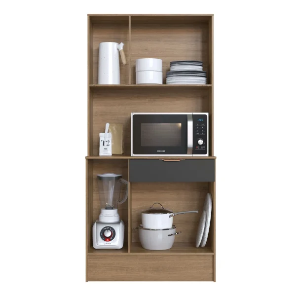 Kit Cocina 81 Cm Grafito 6 Puertas 1 Cajon - Imagen 5