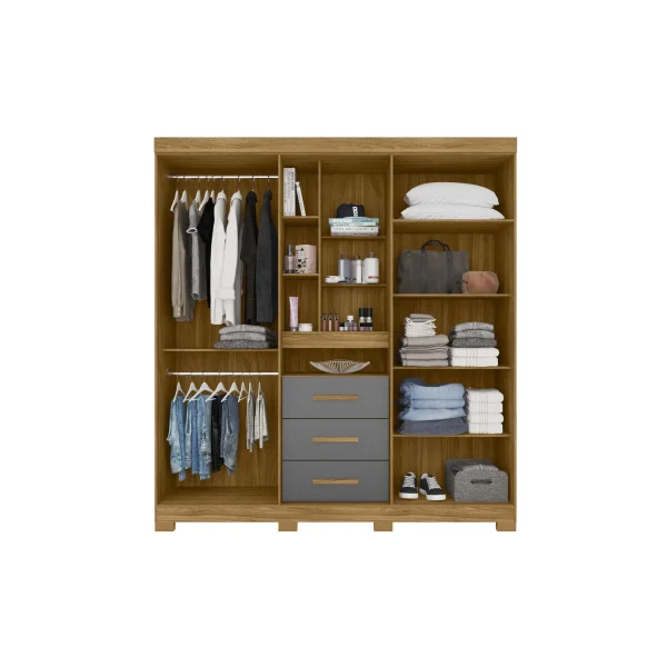 Closet 4 Puertas Mas  Tocador Milan 212Cm - Imagen 3