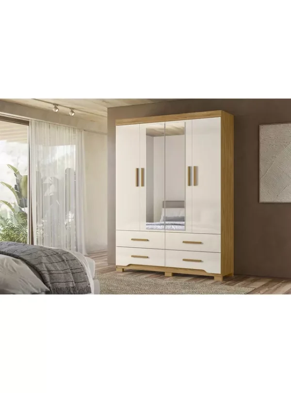Closet 4  Puertas Y 6 Cajones Capri 212 Cm - Imagen 5