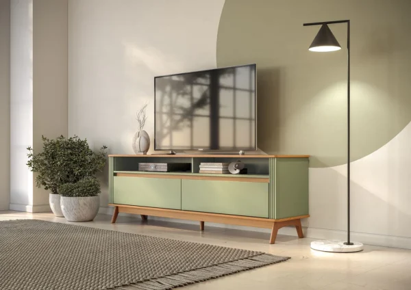 Rack Olmo Verde 180 cm - Imagen 2