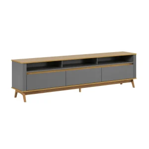 Rack Olmo Gris 220 cm