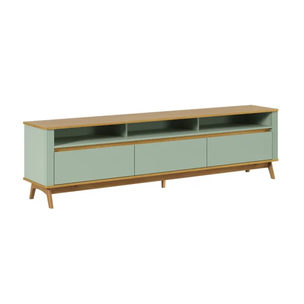 Rack Olmo Verde 220 cm