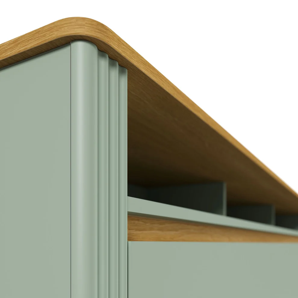 Rack Olmo Verde 220 cm - Imagen 2