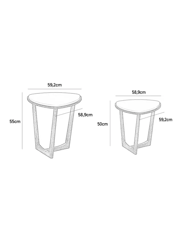 Mesa Lateral Amana Duo - Imagen 2