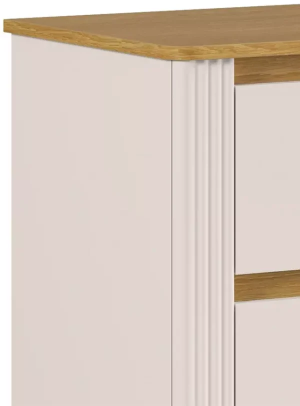 Comoda Cloe Blanca 90 cm - Imagen 4