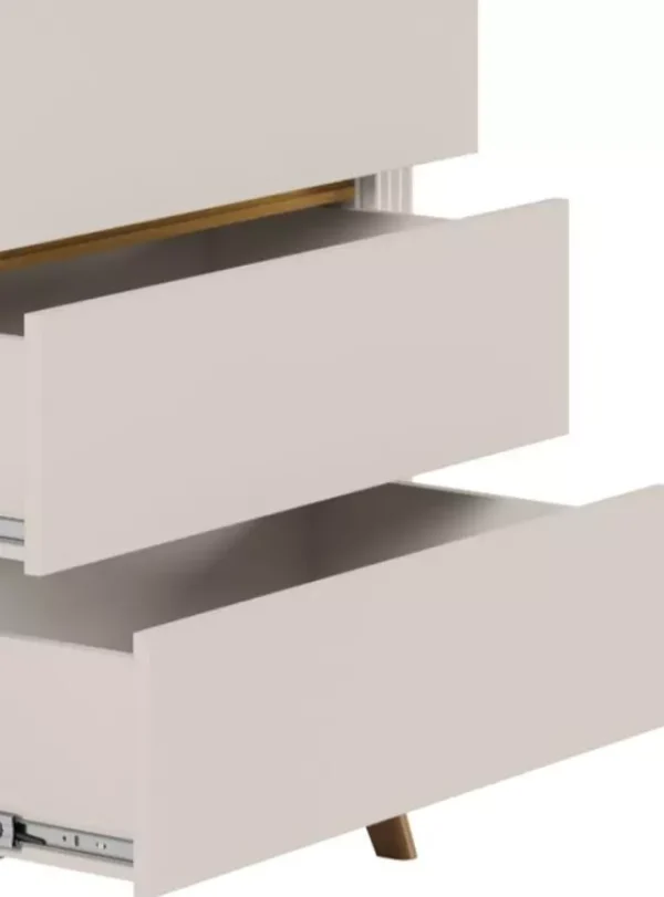 Comoda Alba Blanca 90 cm - Imagen 4