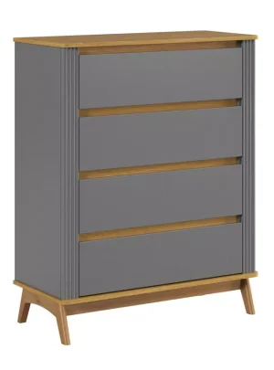 Comoda Alba gris 90 cm