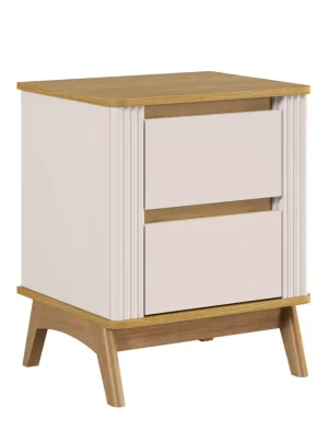 Velador Siena Blanco 48 cm