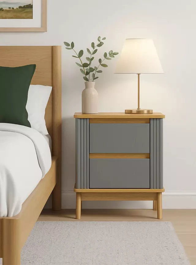 Velador Siena Gris 48 cm - Imagen 5