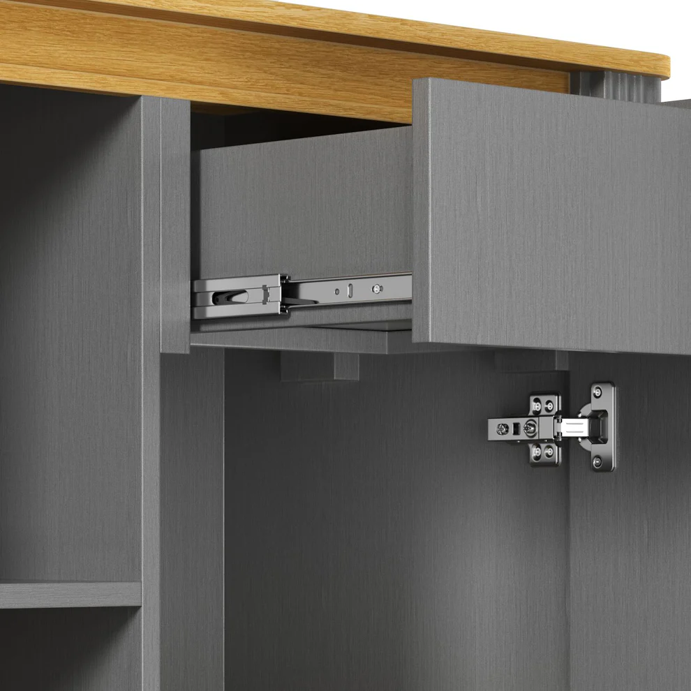 Buffet Sara 2 Puertas Gris - Imagen 4