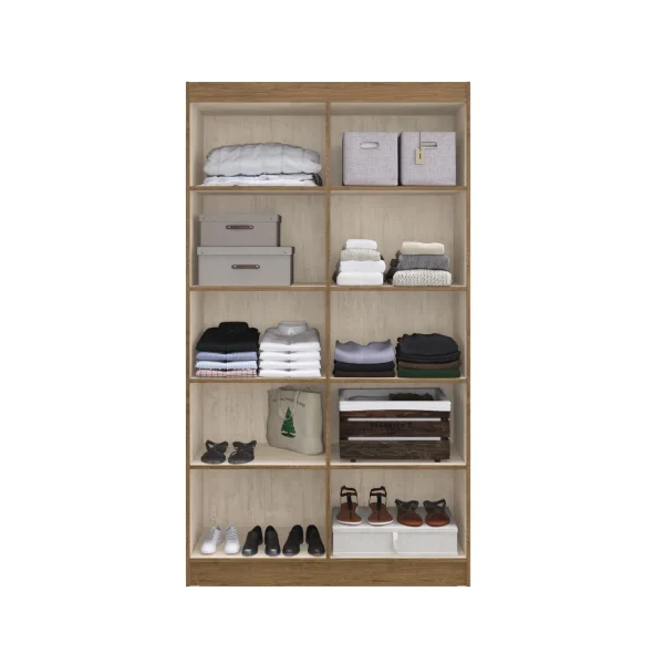 Closet/Repisas 4 Puertas Blanco - Imagen 2