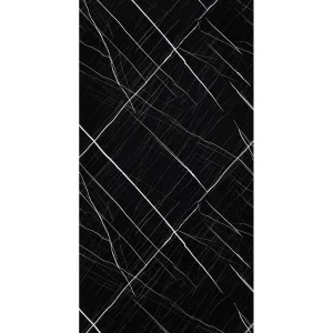 revestimiento pvc mármol black 122x244x3