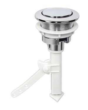 boton superior cromado para estanque (62563)