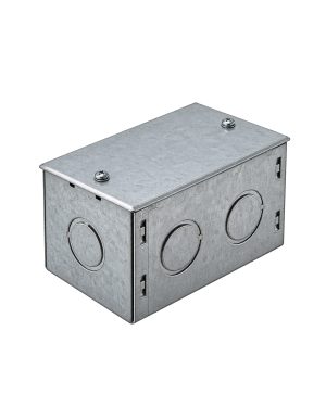 caja electro galvanizada 100x65x65mm c/tapa