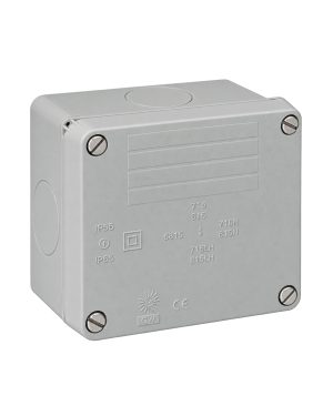caja estanca s/salida 100x100x50 solera (600031)