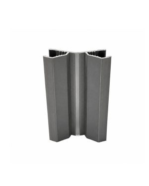 conector flexible zocalo aluminio 150 mm prisma