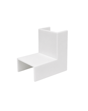 curva interna canaleta pvc 20x10mm (20un)