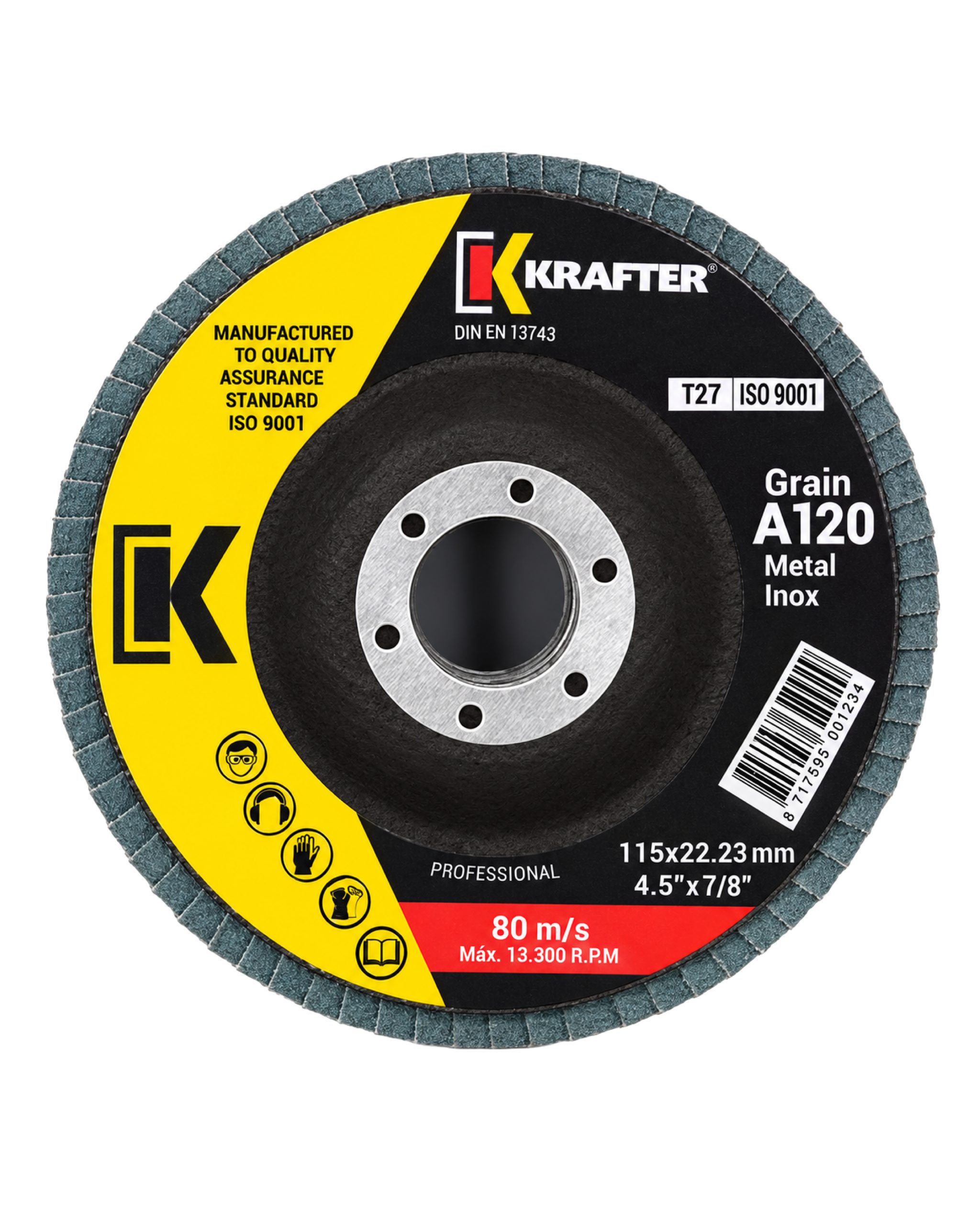 discoflap lÁmina 7" a120 krafter