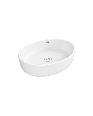 lavamano sobreponer ovalado dinant blanco 14x50
