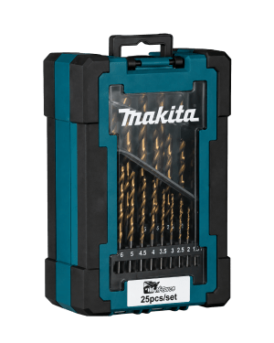 set brocas metal hss mforce 25 pcs 113mm d-67599