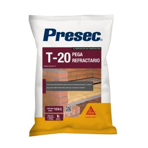 pega refractario t20 saco 10 kg presec (833420)