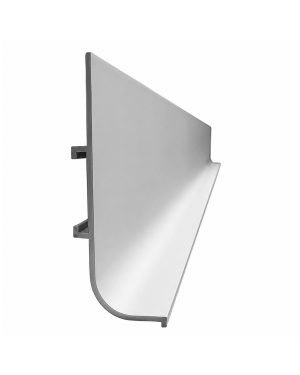 perfil gola j aluminio 3 mts prisma