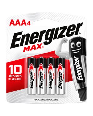 pila alcalina aaa x 4 energizer