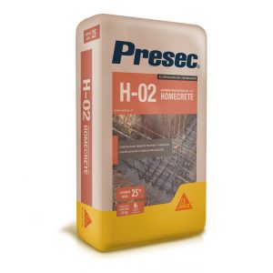 concreto preparado h20 h-02 25 kg presec
