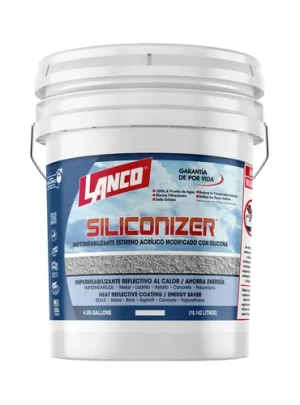 Sellador de Techos Lanco Siliconizer Negro 4 GL