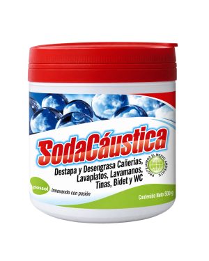 soda caustica 1/2 kg