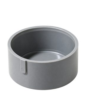 tapa tubo pvc 40 gris