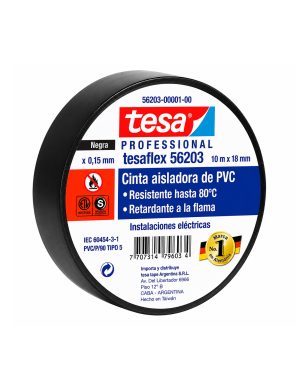 cinta electrica 10 m x 18 mm (56203) tesa