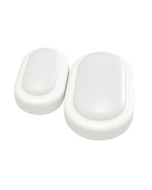 tortuga led ovalada 8w 3000k ip65
