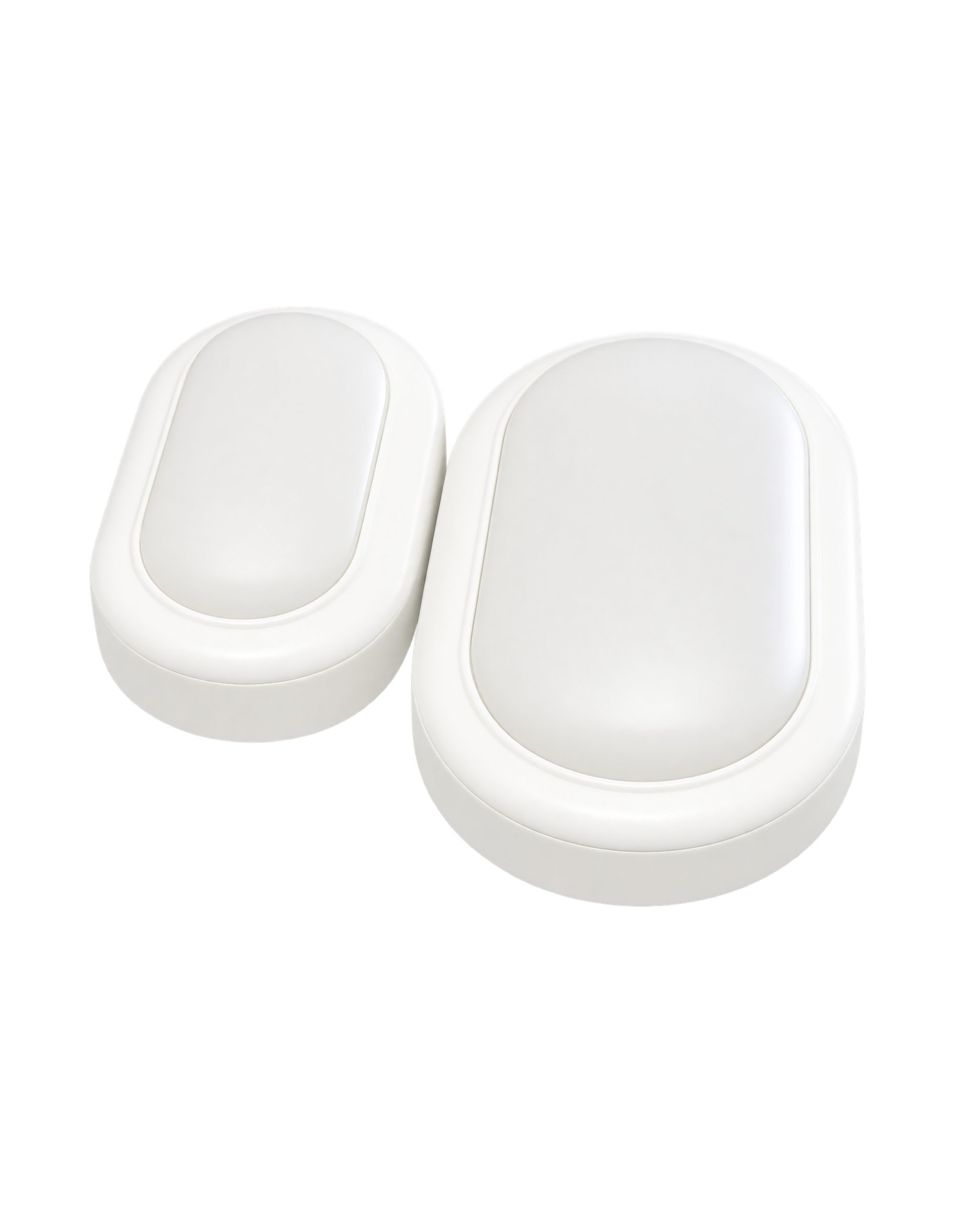 tortuga led ovalada 8w 3000k ip65