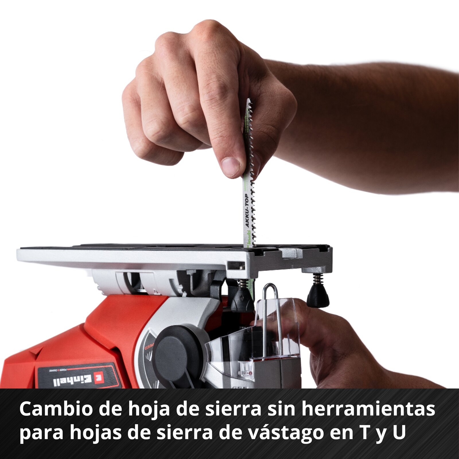 Sierra caladora inalámbrica Einhell 18V - Imagen 5