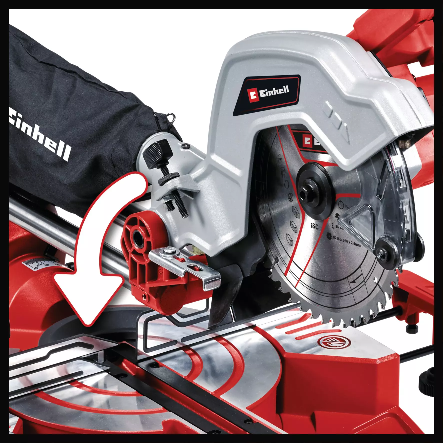 Ingleteadora telescópica Einhell TC-SM 216 - Imagen 6